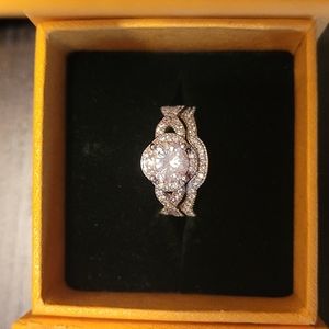 NIB Sterling Silver Wedding Set